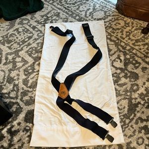 CLC custom leather craft top green cowhide suspenders